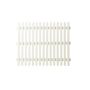 Plus stakithegn Retro Lux hvid 150x120 cm