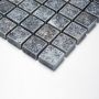 Mosaik Quadrat antik marmor sort 30,5x30,5 cm