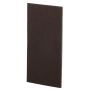 Filtplade 200x100mm brun