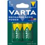 Batteri C HR14 3000 mAh genopladelige 2 stk - Varta