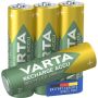 Varta 4-pak AA-batterier Eco 2100 mAh genopladelig