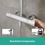 Hansgrohe Crometta S Showerpipe 240 Varia m/termostat krom