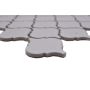 Mosaik Florentiner hvid mat 30x25 cm