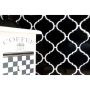 Mosaik Florentiner sort blank 29,5x24,5 cm