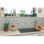 Mosaik Interlock krystal/sten/stål grå mix 28,6 x 29,8 cm
