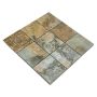 Mosaikflise Square beige/brun 290x290x10 mm