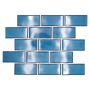 Mosaik Subway antique blue 265x309x7 mm