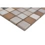 Mosaik JAB 23SB06 mix wood metallic 29,7x29,7 cm