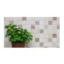 Mosaik Quadrat chiaro og noce travertin beige 30,5x30,5 cm
