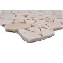 Mosaik Ciot Rubble natursten sand poleret 30,5 x 30,5 cm