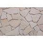 Mosaik Ciot Rubble natursten sand poleret 30,5 x 30,5 cm