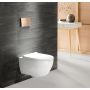 Geberit væghængt toilet Acanto TurboFlush inkl. sæde u/skyllekant