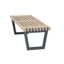 Plus bænk/bord Siesta 140x49x43 cm grundmalet