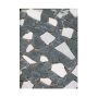 Mosaik marmor Nero Bianco mix 30,5 x 30,5 cm