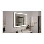 Camargue LED-spejl Stella 120x84 cm