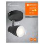 Ledvance spotlampe 4,3W  GU10 sort