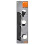 Ledvance spotlampe 3X4,3W sort