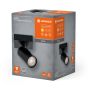 Ledvance spotlampe Octagon GU10 1X5W sort