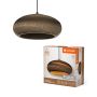 Ledvance Decor Cardboard Drop pendel brun E27