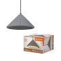 Ledvance Decor Concrete pendel pyramid beton E27