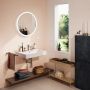 Hansgrohe spejl Xarita Lite S 4000K LED hvid ramme Ø70 cm