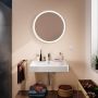 Hansgrohe spejl Xarita Lite S 4000K LED hvid ramme Ø70 cm