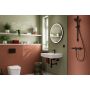 Hansgrohe spejl Xarita Lite S 4000K LED sort ramme Ø70 cm