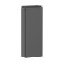 Hansgrohe højskab Xilesa grå 106x40x20 cm