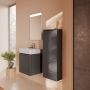 Hansgrohe højskab Xilesa grå 106x40x20 cm