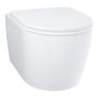 Grohe toilet m/sæde Start Round væghængt u/skyllekant 