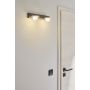 Ledvance Orbis væglampe LED 2x5,5W 3000/4000K IP44 sort 30 cm