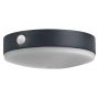 Osram Endura Style solar Tossa væglampe m/sensor 6 W 13cm mørkegrå