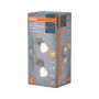Osram spotskinne 2 spots 2x1,9W G9 sølv