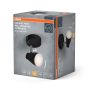 Osram spotlampe 4,3W  GU10 sort