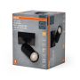 Osram spotlampe Octagon GU10 3,4 W dæmpbar sort