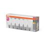 Osram standard pære E27 7 W mat 6 stk