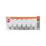 Osram standard pære E27 7 W mat 6 stk