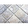 Mosaik Silver natursten travertin sand 30,5 x 30,5 cm