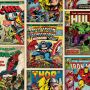 Tapet Marvel action heroes - Marvel