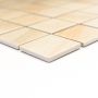 Mosaik Quadrat beige keramik 30x30 cm