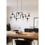 Eglo Fembard langbordslampe 7xE27 L100,5cm sort