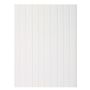 Lundbergs vægpanel Alva hvid 107x206 cm 6 stk.