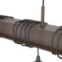 Eglo langbordspendel Townshend 4 antikbrun 70 cm