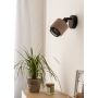 Eglo Rosley spotlampe E14 stål/tekstil 11 cm