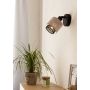 Eglo Rosley spotlampe E14 stål/tekstil 11 cm