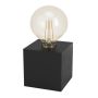 Eglo bordlampe Prestwick E27 sort