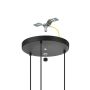 Eglo Amsfield 1 klyngependel 3x40W E27 sort/natur 48 cm