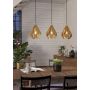 Eglo Carlton langbordlampe 3xE27 guld