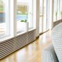 Duri radiatorskjuler Yoko hvid 1550x700x30 mm