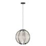 Eglo Waverton pendel E27 sort/hvid Ø40 cm